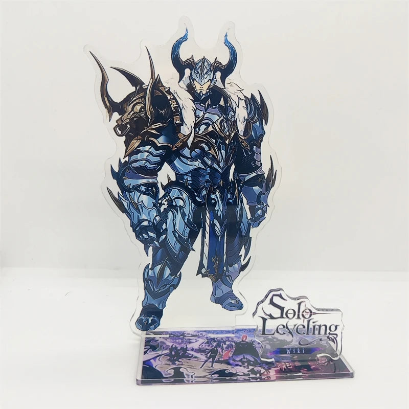Anime Solo Leveling 15cm Acrylic Stand Sung Jin Woo Sung Jin Ah Yoo Jin Ho Action Figures Desk Model Plate Toys Room Decorations