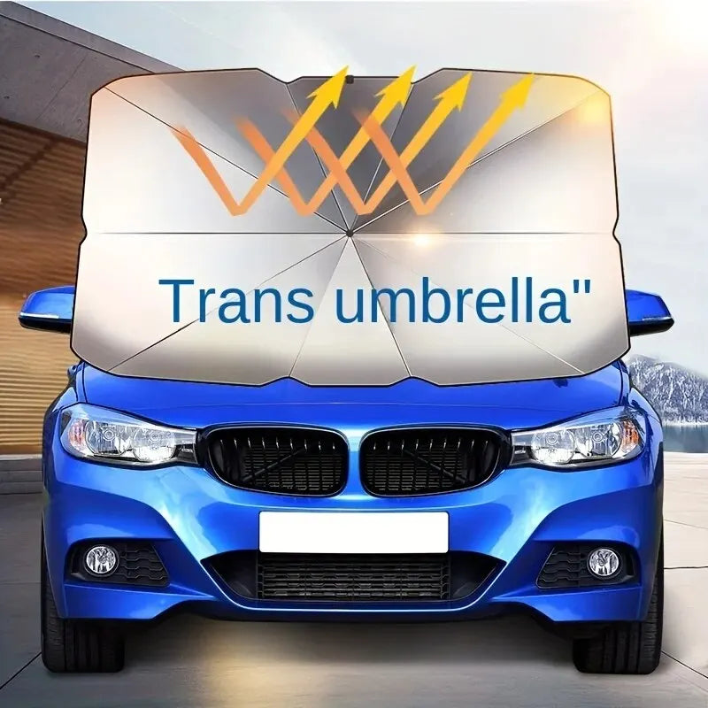Car Front Windshield Sunshade Umbrella - Summer Sun Protection & Cooling 🚗✨