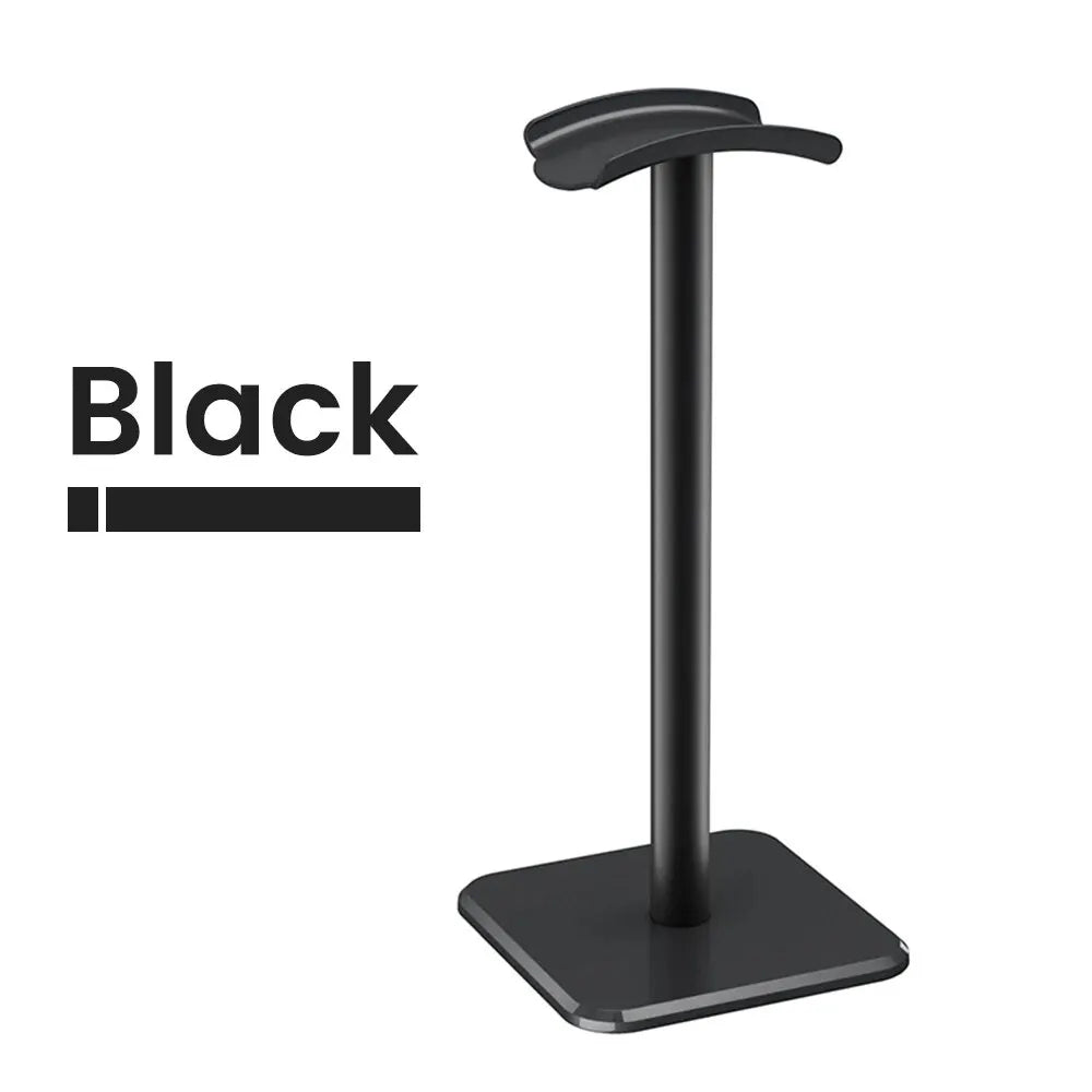 Universal Headphone Stand - Aluminum Alloy Gaming Headset Holder for Desktop Earphones Support