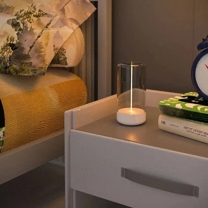 Portable Quantum Wire Ambient Magnetic Light - Rechargeable USB Night Light 💡✨
