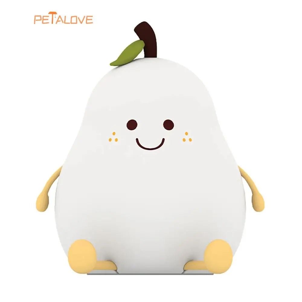 Cute Animal Night Light - Panda, Rabbit, Duck Silicone Lamp for Kids 🌟✨