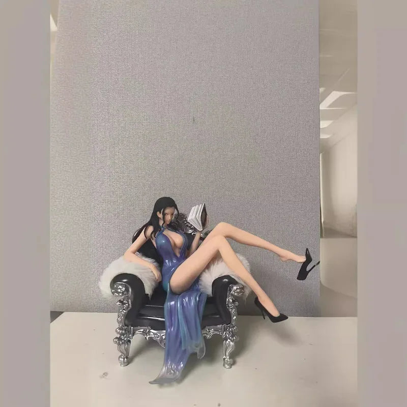 One Piece Nico Robin Suit Mob Series Handmade Anime Statue Model – Perfect Decoration!