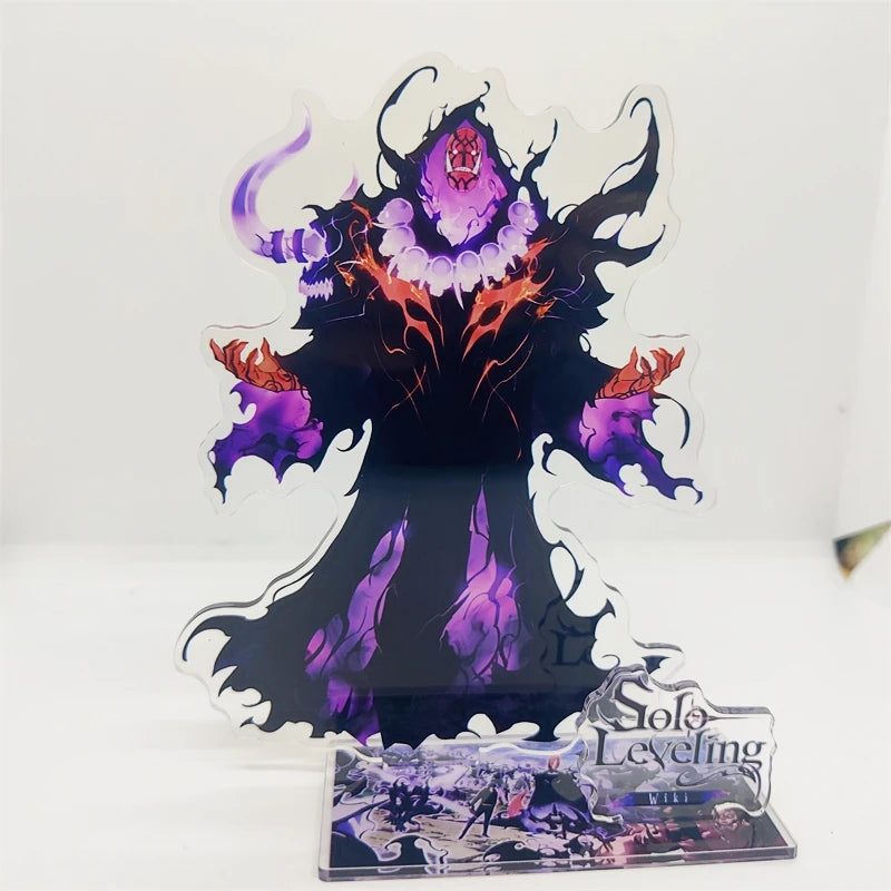 Anime Solo Leveling 15cm Acrylic Stand Sung Jin Woo Sung Jin Ah Yoo Jin Ho Action Figures Desk Model Plate Toys Room Decorations