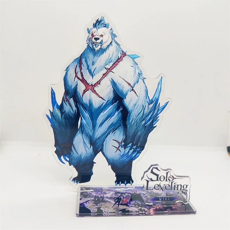 Anime Solo Leveling 15cm Acrylic Stand Sung Jin Woo Sung Jin Ah Yoo Jin Ho Action Figures Desk Model Plate Toys Room Decorations
