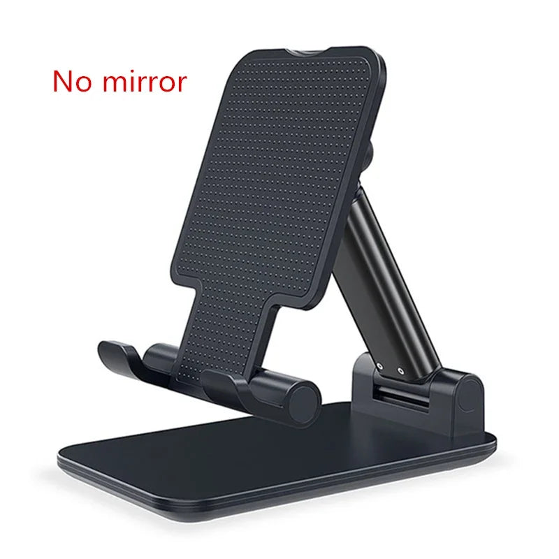 Soporte de escritorio metálico plegable para teléfonos móviles, iPad, iPhone y Smartphones