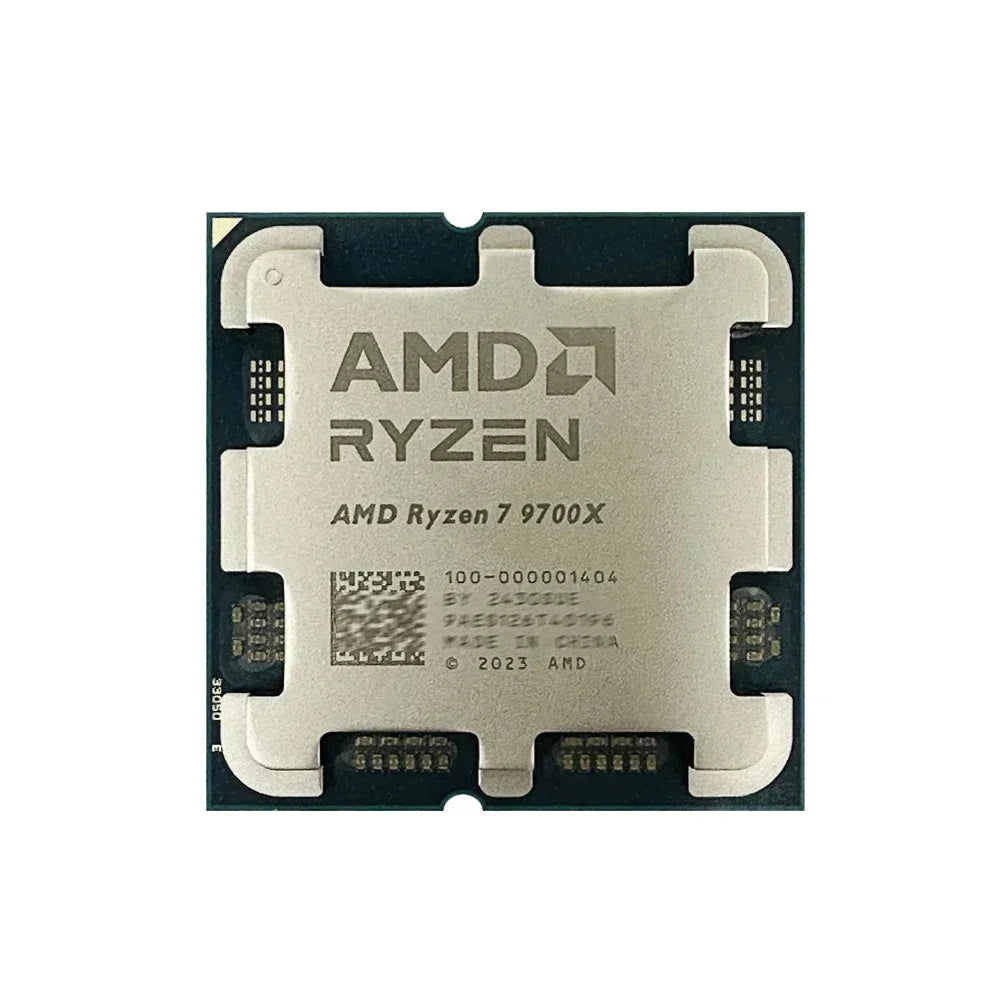 AMD Ryzen 7 9700X R7 9700X 3.8GHz L3=32M Processor 65W 8-Core 16-Thread DDR5 Socket AM5 4NM NEW but No Fan
