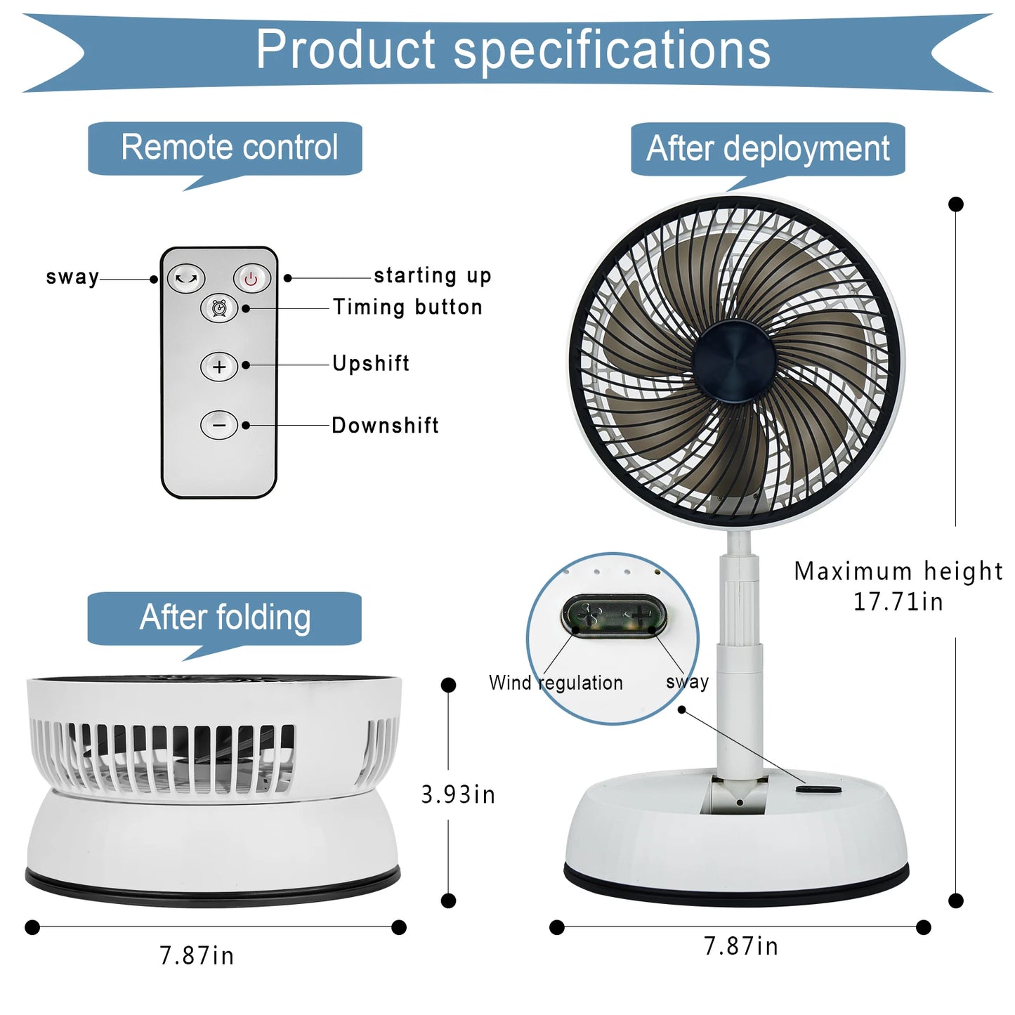 Beat the Heat with the Portable Folding Fan in 2025! 🌬️✨