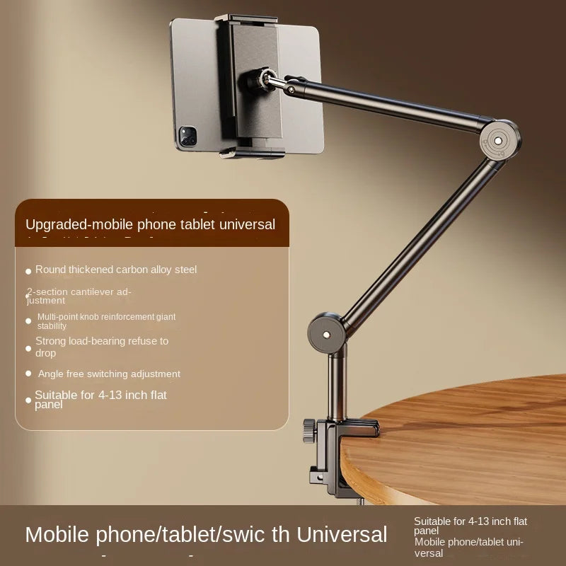 Adjustable Phone & Tablet Holder | Bed Desk Stand