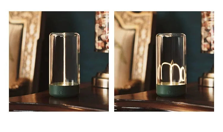 Portable Quantum Wire Ambient Magnetic Light - Rechargeable USB Night Light 💡✨