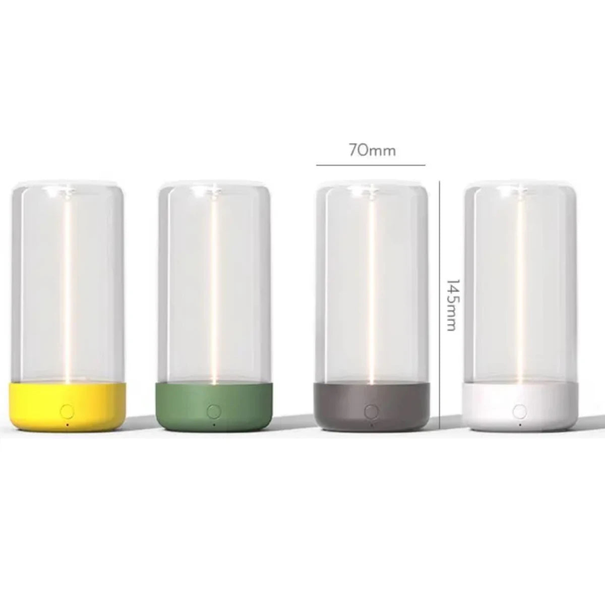 Portable Quantum Wire Ambient Magnetic Light - Rechargeable USB Night Light 💡✨