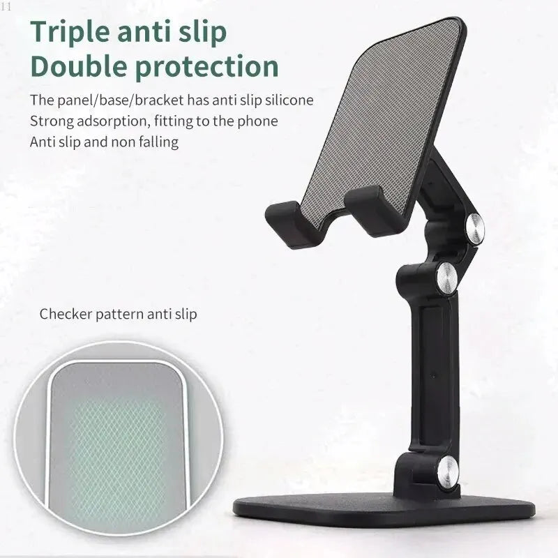 Desktop Phone Holder - Adjustable, Foldable Stand for Phones & Tablets 📱✨