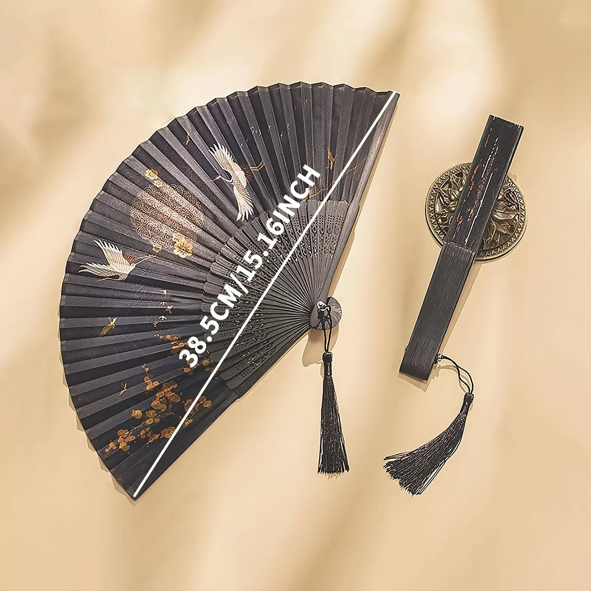 Elevate Your Style with the Folding Bamboo Fan in 2025! 🎎✨
