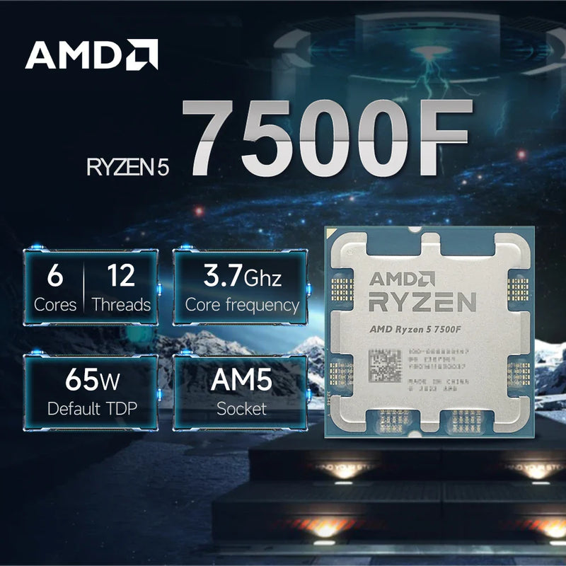 AMD Ryzen 5 7500F Review — The Budget Zen 4 Entry Point With AM5 DDR5