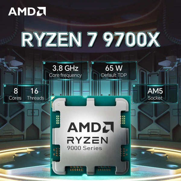 AMD Ryzen 7 9700X Review — The Efficient 8-Core Powerhouse with DDR5 AM5