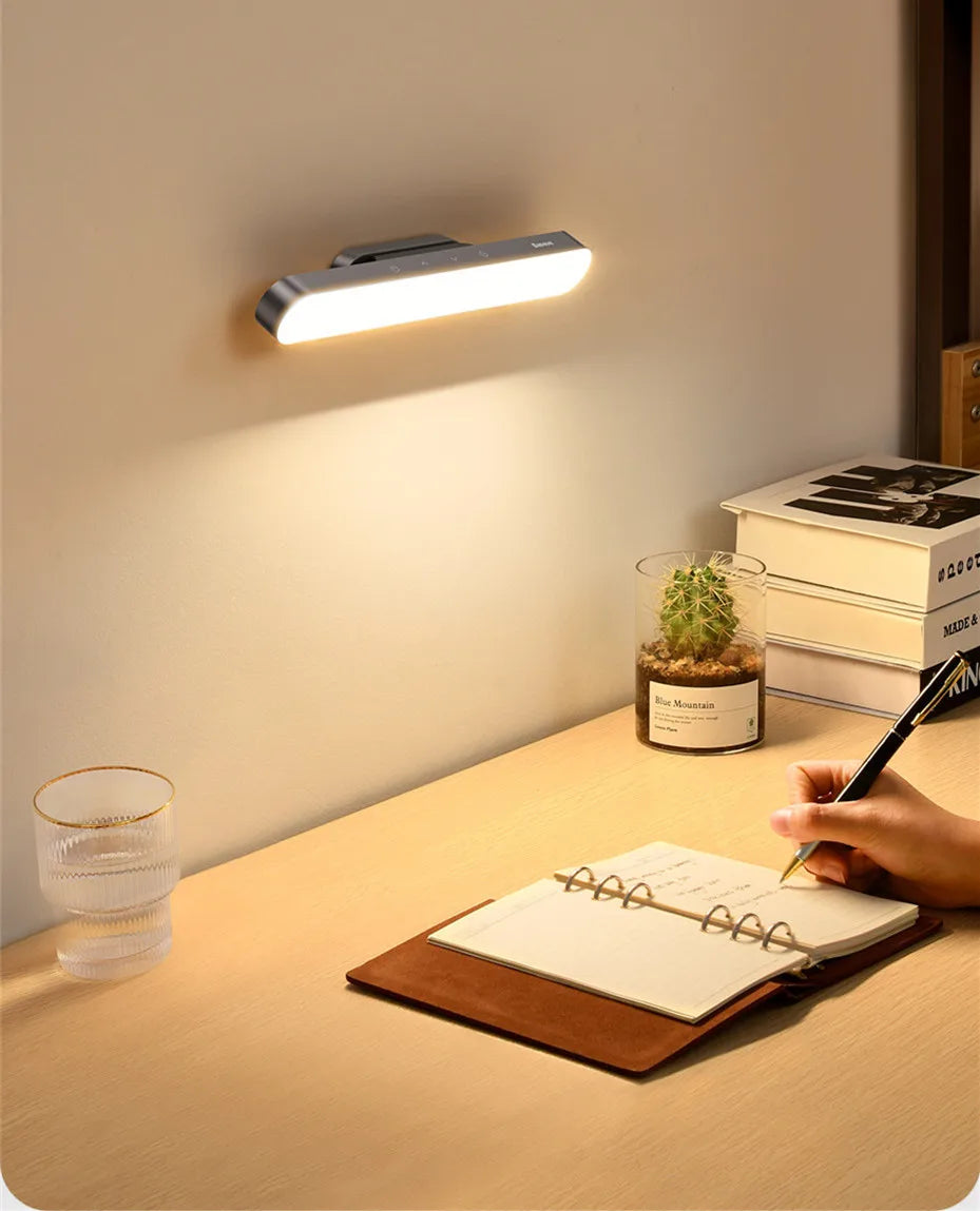 Baseus Magnetic LED Night Light - Stepless Dimming Table Lamp 💡✨