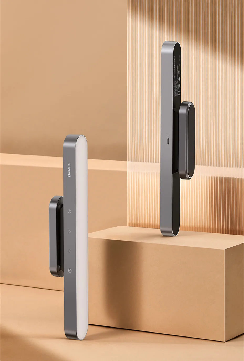 Baseus Magnetic LED Night Light - Stepless Dimming Table Lamp 💡✨