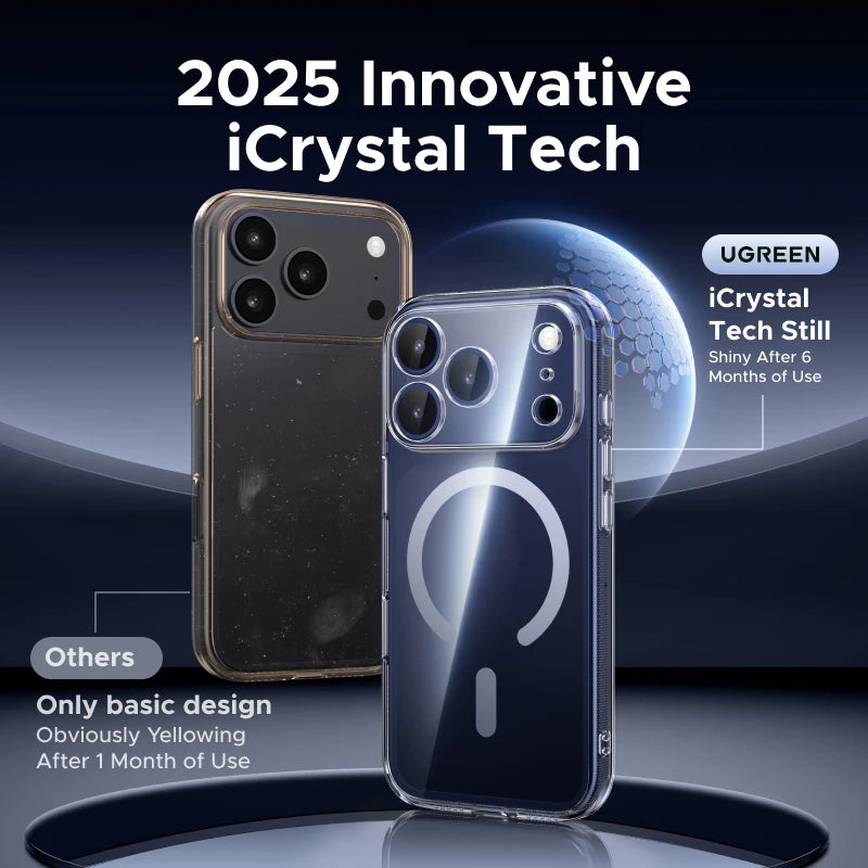 UGREEN Magnetic Case for iPhone 17 Pro - MagSafe Shockproof Cover 📱✨