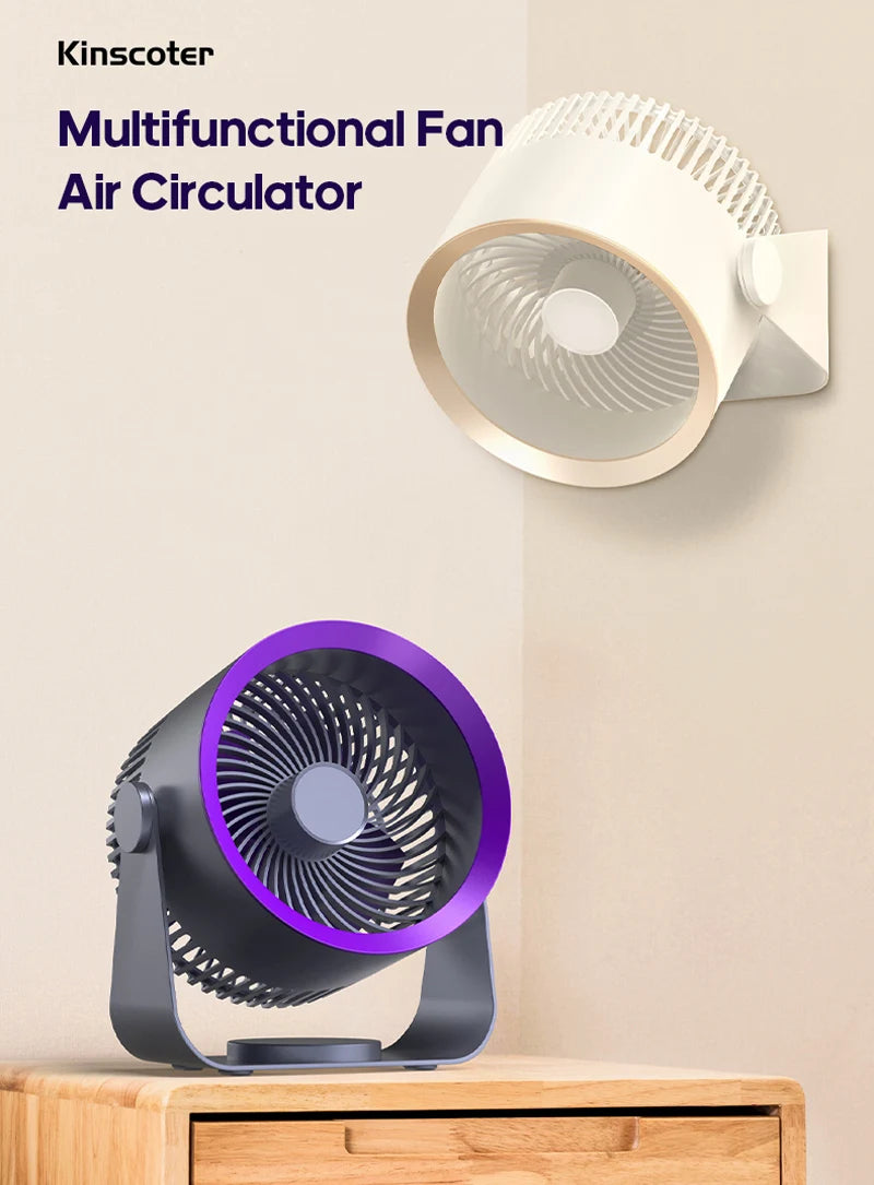 Stay Cool in 2025 with the KINSCOTER Multifunctional Fan! 🌬️✨