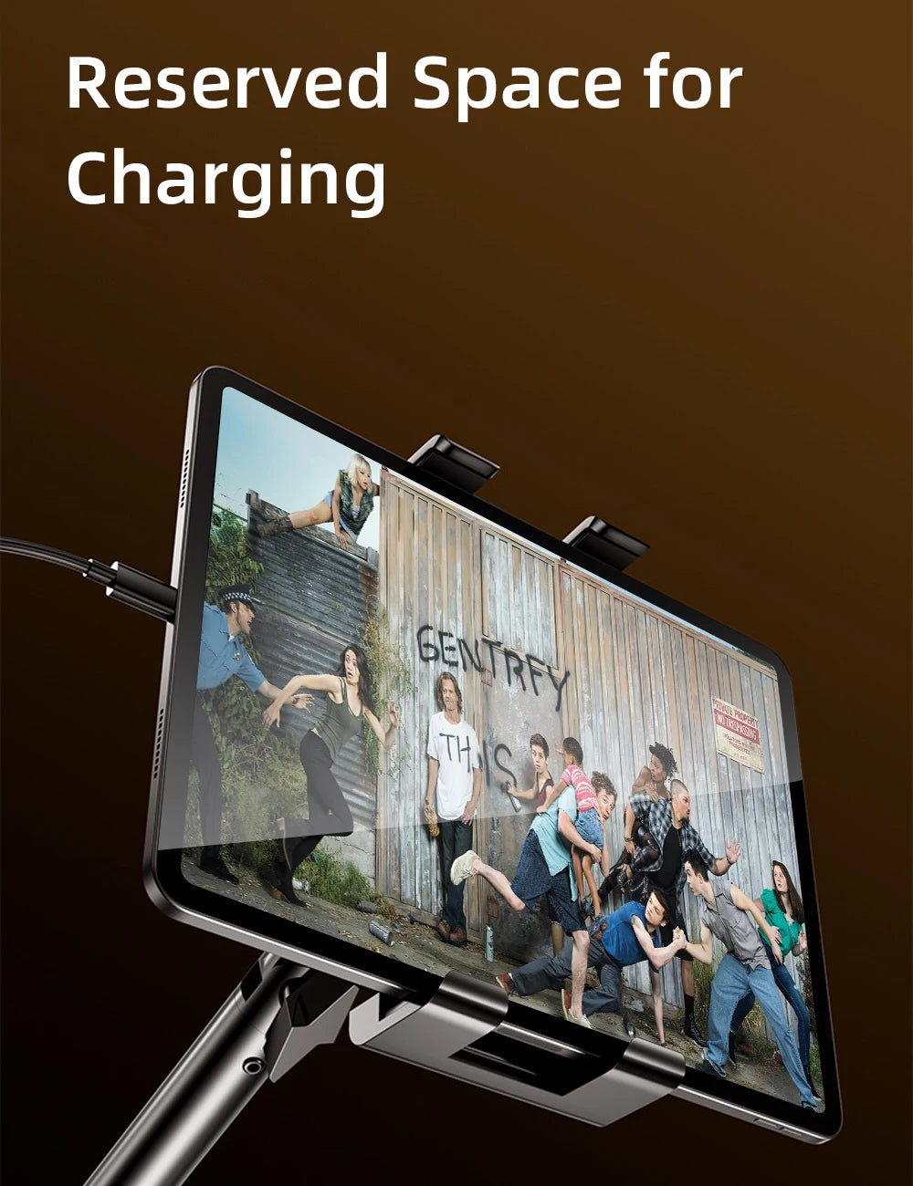 Desktop Mobile Phone & Tablet Holder – Folding Cantilever Bed Clip for Apple, Samsung, iPad 📱📲