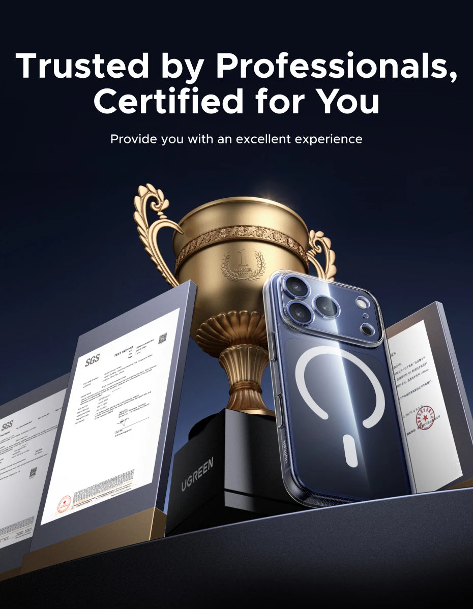 UGREEN Magnetic Case for iPhone 17 Pro - MagSafe Shockproof Cover 📱✨