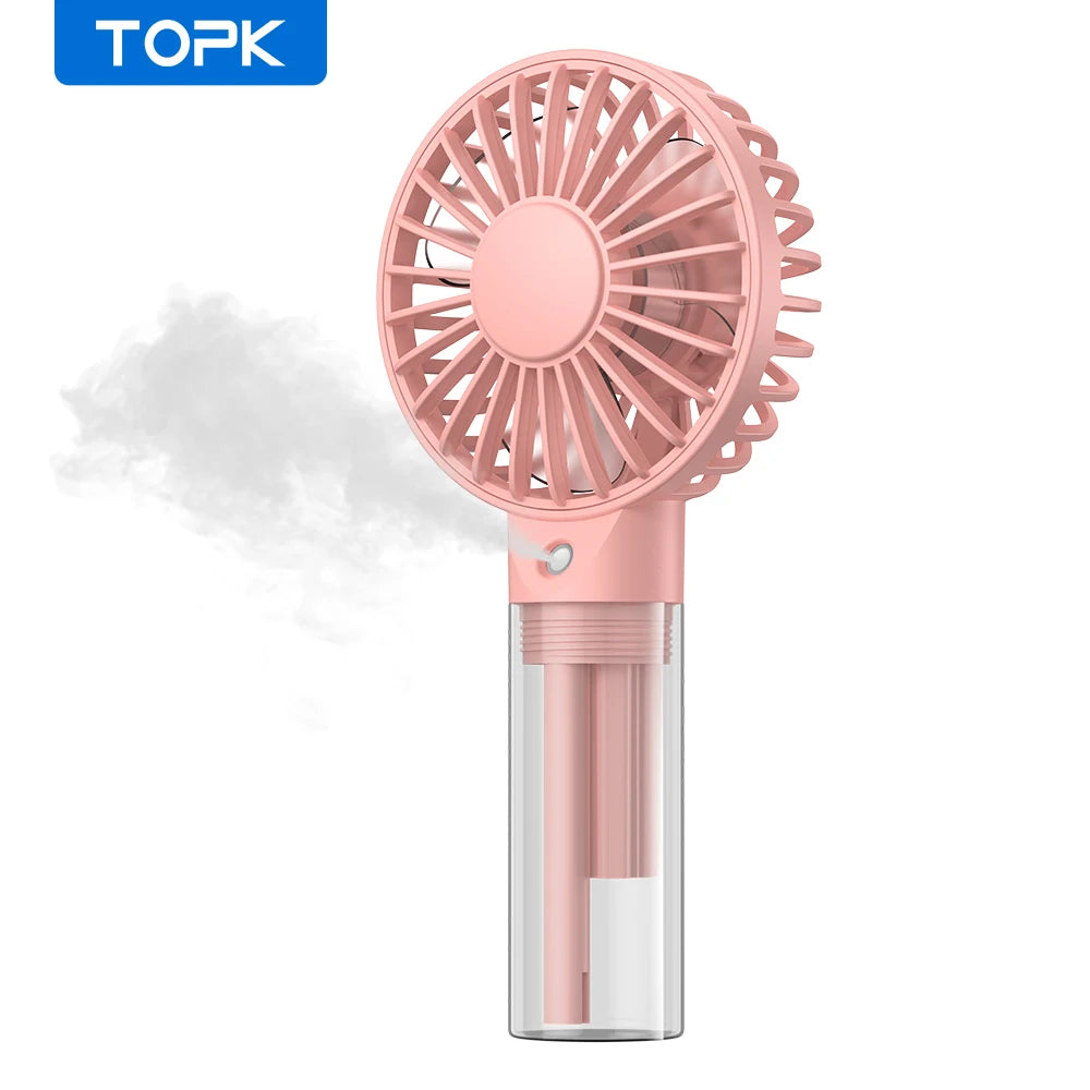 Stay Cool Anywhere with the TOPK Portable Misting Fan in 2025! 🌬️✨