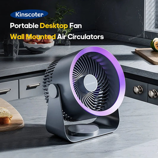 Stay Cool in 2025 with the KINSCOTER Multifunctional Fan! 🌬️✨