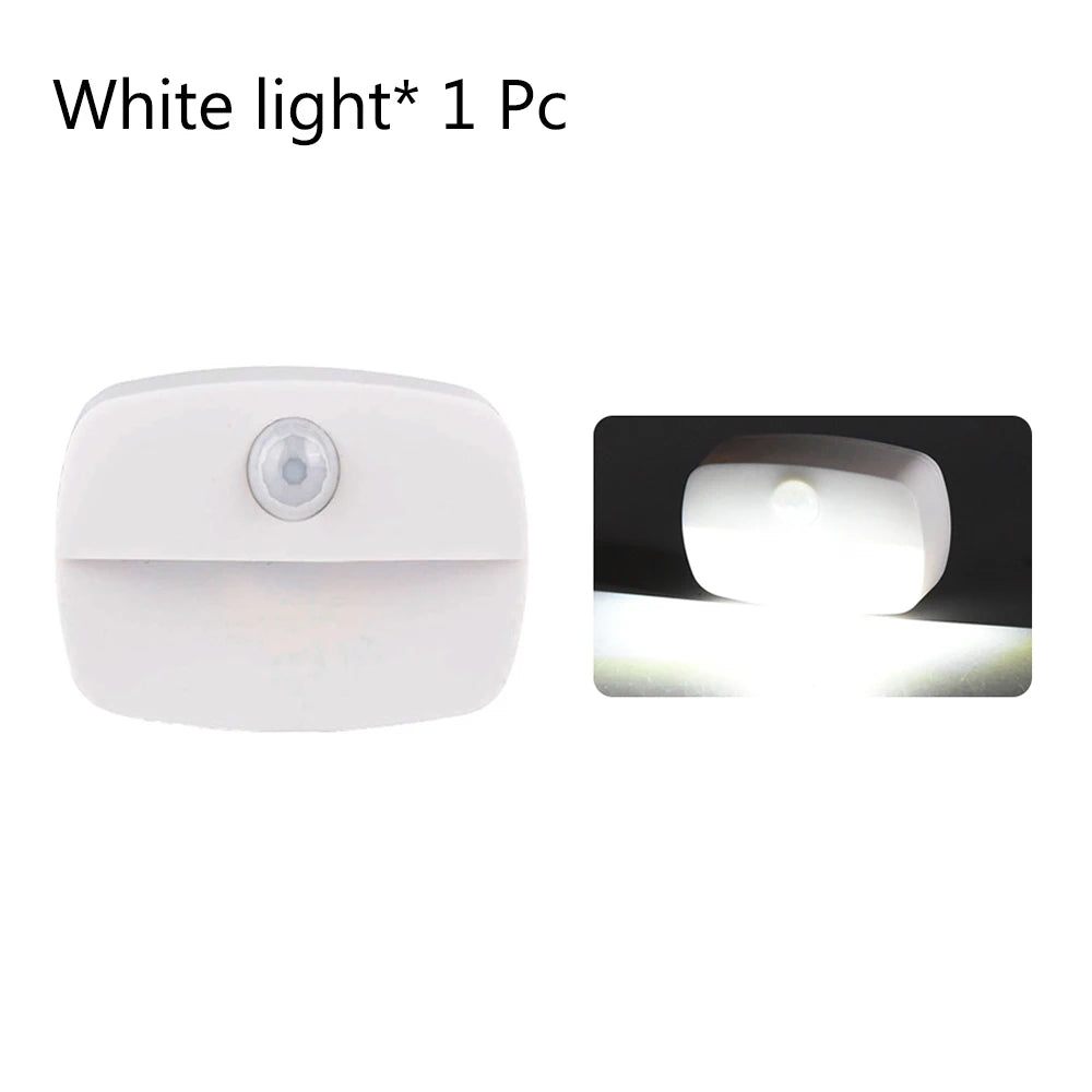 Motion Sensor LED Night Light - Auto ON/OFF Wireless Lamp for Home Lighting 🚶✨