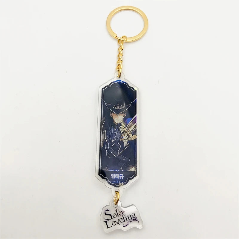 Solo Leveling with the Sung Jinwoo Fun Acrylic Keychain – Stunning Jewelry Pendant