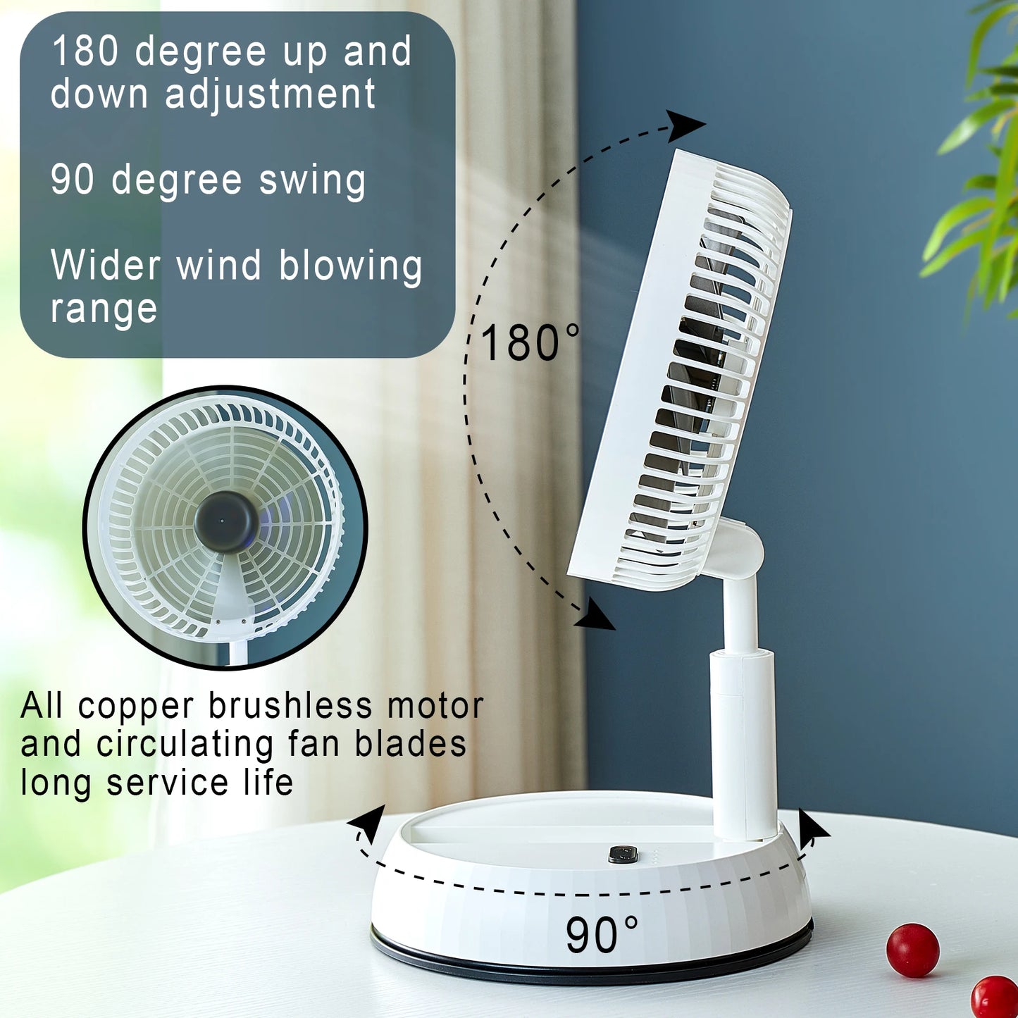 Beat the Heat with the Portable Folding Fan in 2025! 🌬️✨