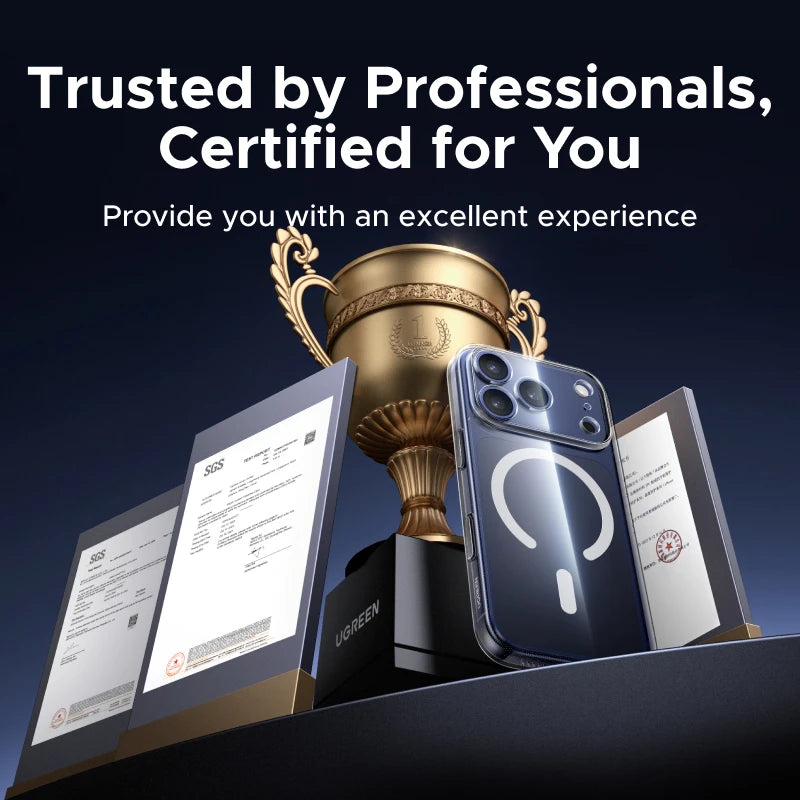 UGREEN Magnetic Case for iPhone 17 Pro - MagSafe Shockproof Cover 📱✨