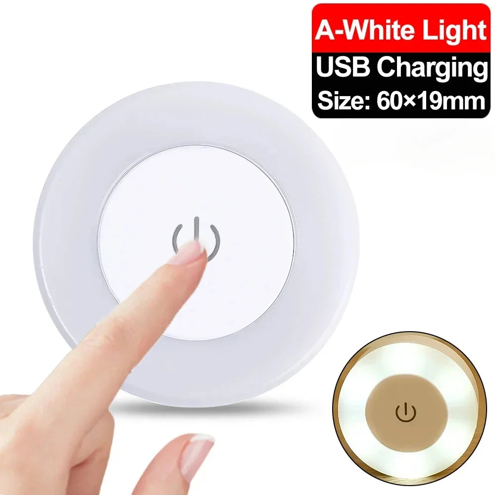 LED Portable USB Rechargeable Night Light - Cozy Lighting for Home Decor 🌟✨