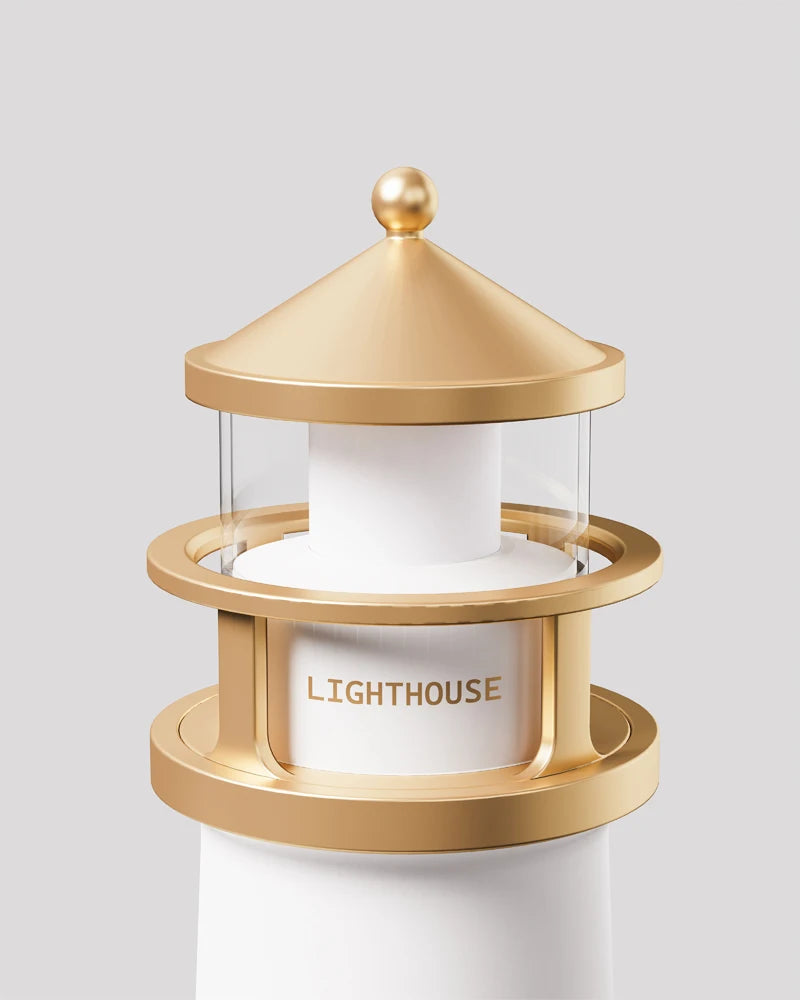 Floating Moon Lamp Projection Lighthouse Night Light with Bluetooth Speaker 🌙✨