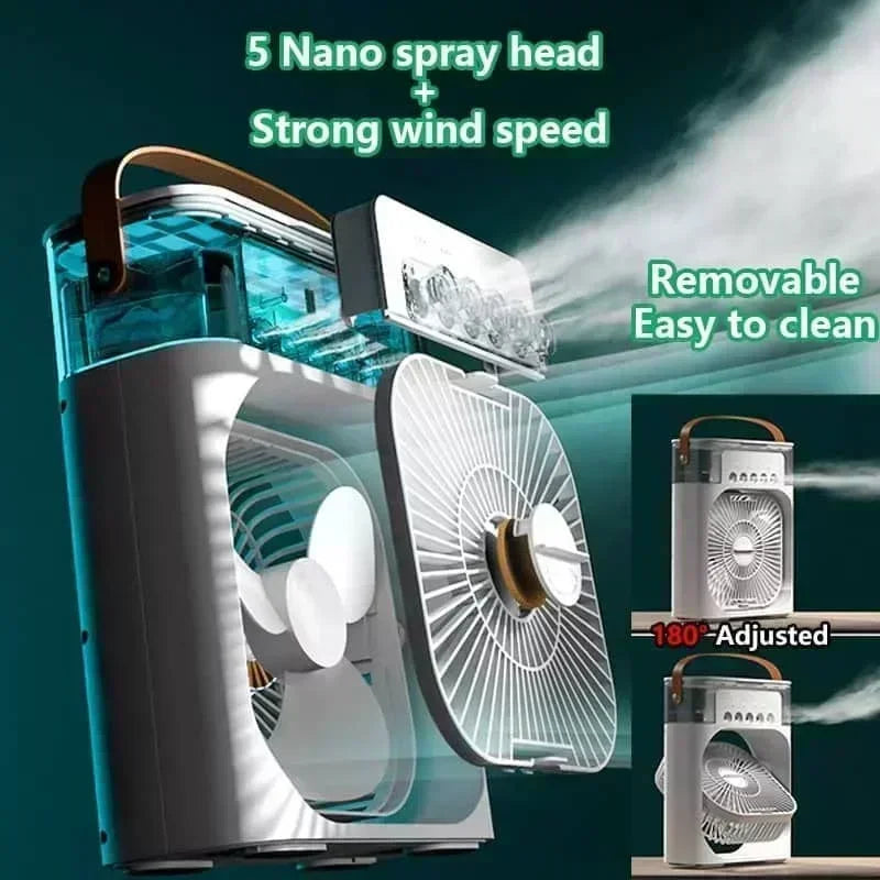 3 In 1 Fan Air Conditioner for outdoor camping