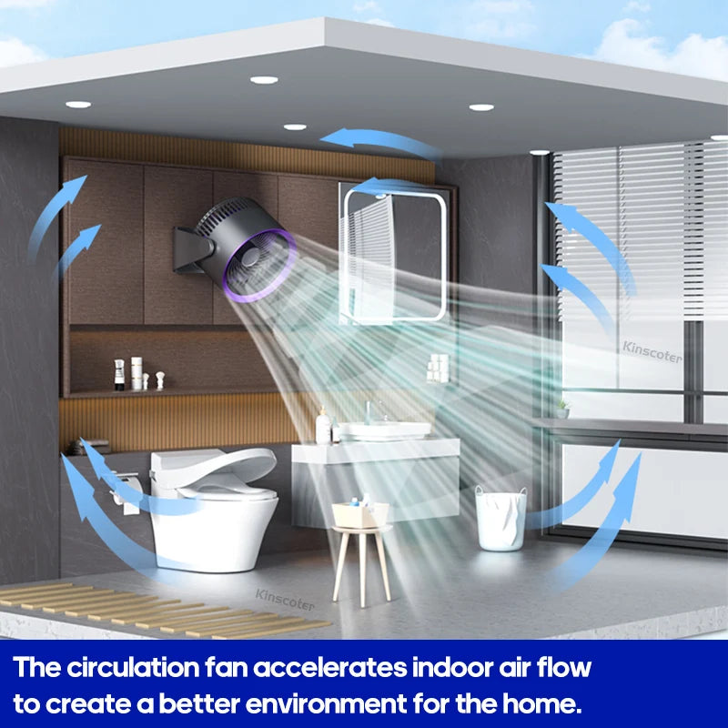 Stay Cool in 2025 with the KINSCOTER Multifunctional Fan! 🌬️✨