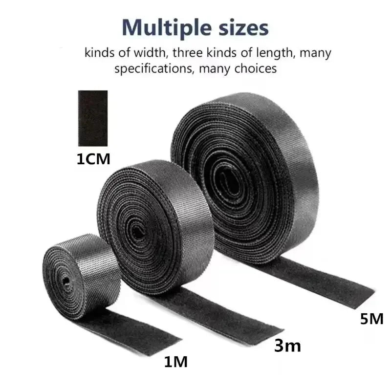 1/5M Cable Organizer Wire Winder Tape – Ultimate Earphone & Mouse Cord Management Ties Protector for iPhone, Xiaomi & Samsung