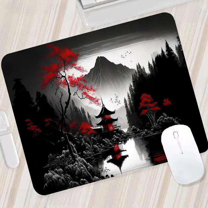 Night Moon Large Cool Mouse Pad – Premium Non-Slip Esports Desk Mat for Laptop & PC Gaming