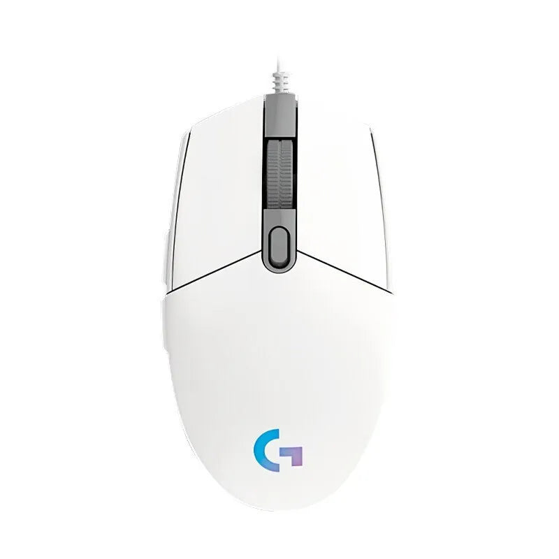 Logitech G102 Gaming Mouse - 8000 DPI USB Wired with Rainbow RGB 🌈✨