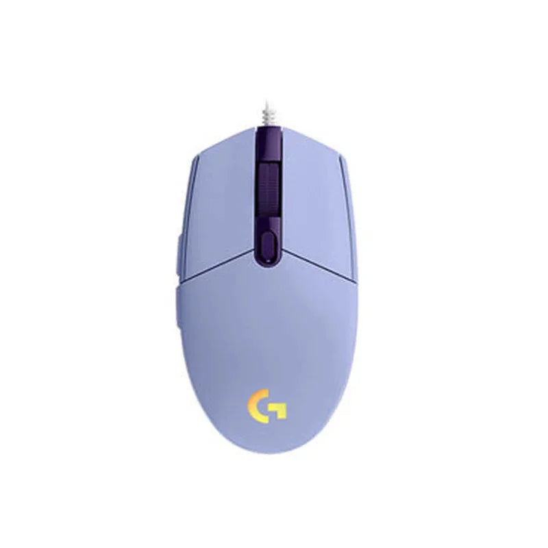 Logitech G102 Gaming Mouse - 8000 DPI USB Wired with Rainbow RGB 🌈✨