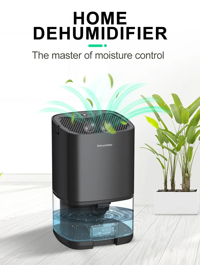 Air Dehumidifier Portable Mute Moisture Absorber - Fresh Air for Home & Office 🌬️✨