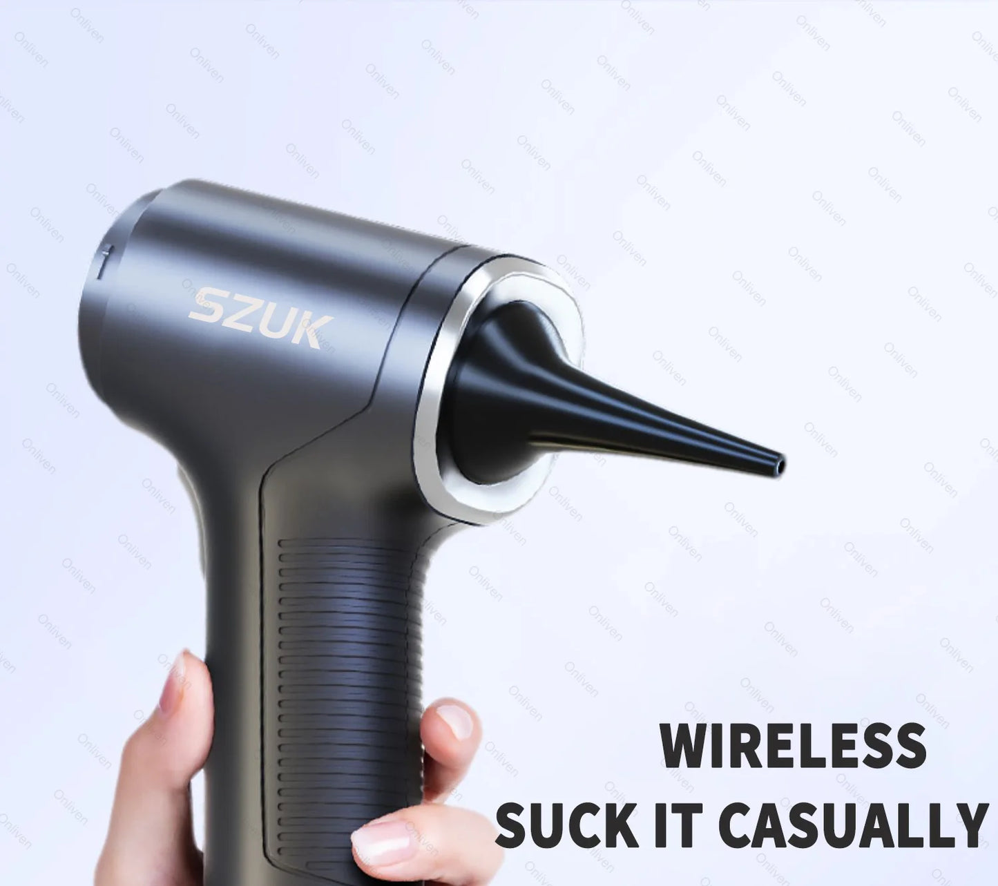 SZUK 98000PA Car Vacuum Cleaner - Mini Powerful Handheld Cleaner for Car & Home 🚗✨