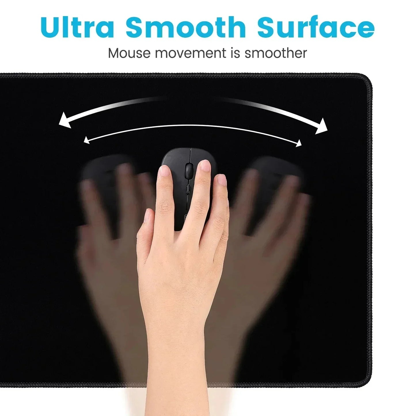 Night Moon Large Cool Mouse Pad – Premium Non-Slip Esports Desk Mat for Laptop & PC Gaming