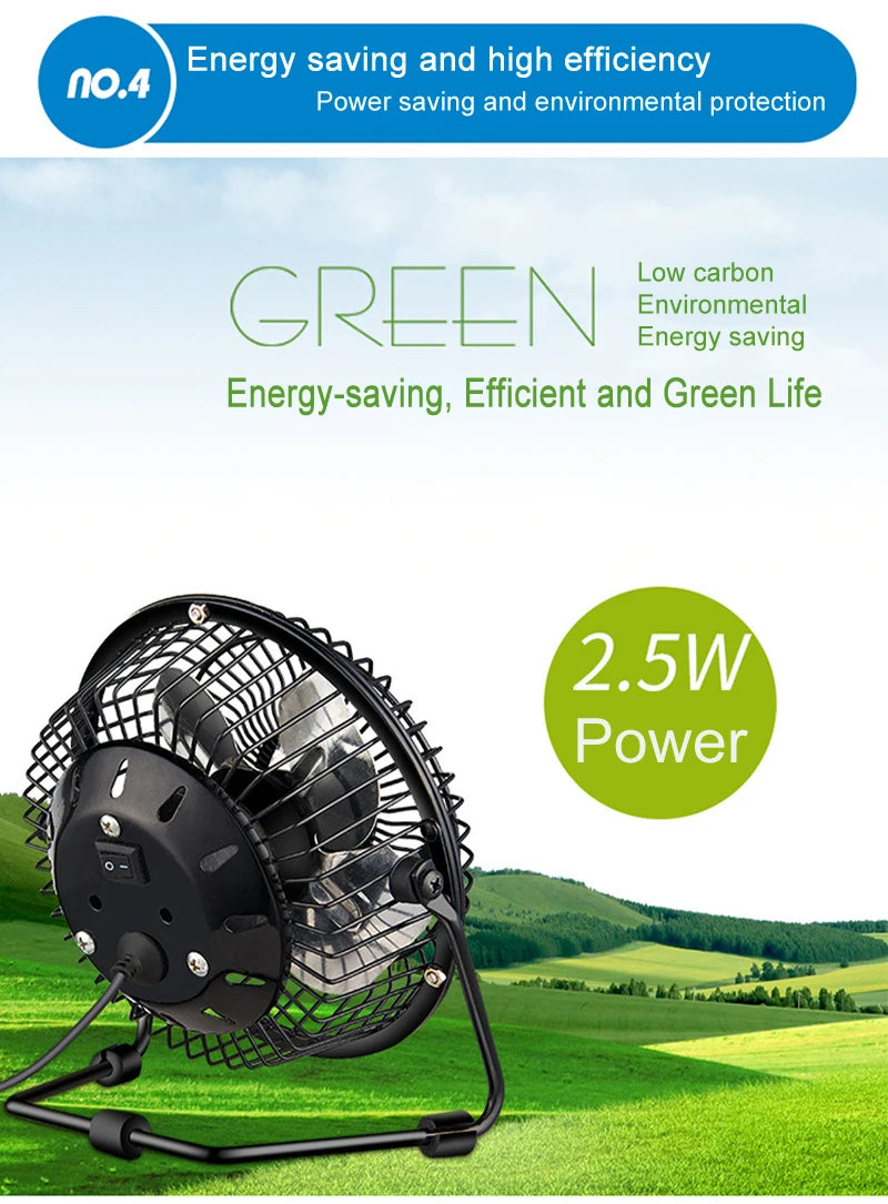 Stay Cool Anywhere with the 4/6inch Mini USB Fan in 2025! 🌬️✨