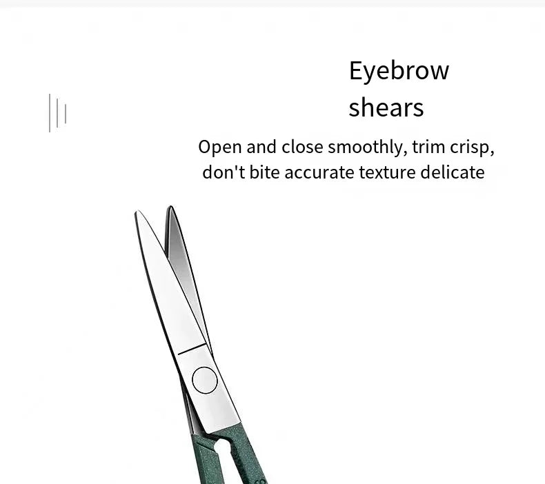 6-Piece Nail Clipper Set | Professional Stainless Steel Manicure Set for Finger & Toe, Portable Travel Case