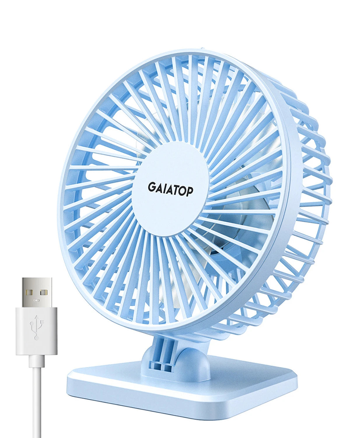 GAIATOP Mini USB Desktop Fan - Portable Cooling for Home & Office 🌬️✨