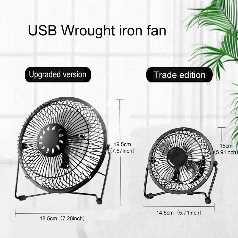 Stay Cool Anywhere with the 4/6inch Mini USB Fan in 2025! 🌬️✨