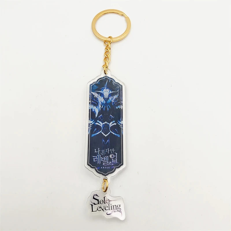 Solo Leveling with the Sung Jinwoo Fun Acrylic Keychain – Stunning Jewelry Pendant
