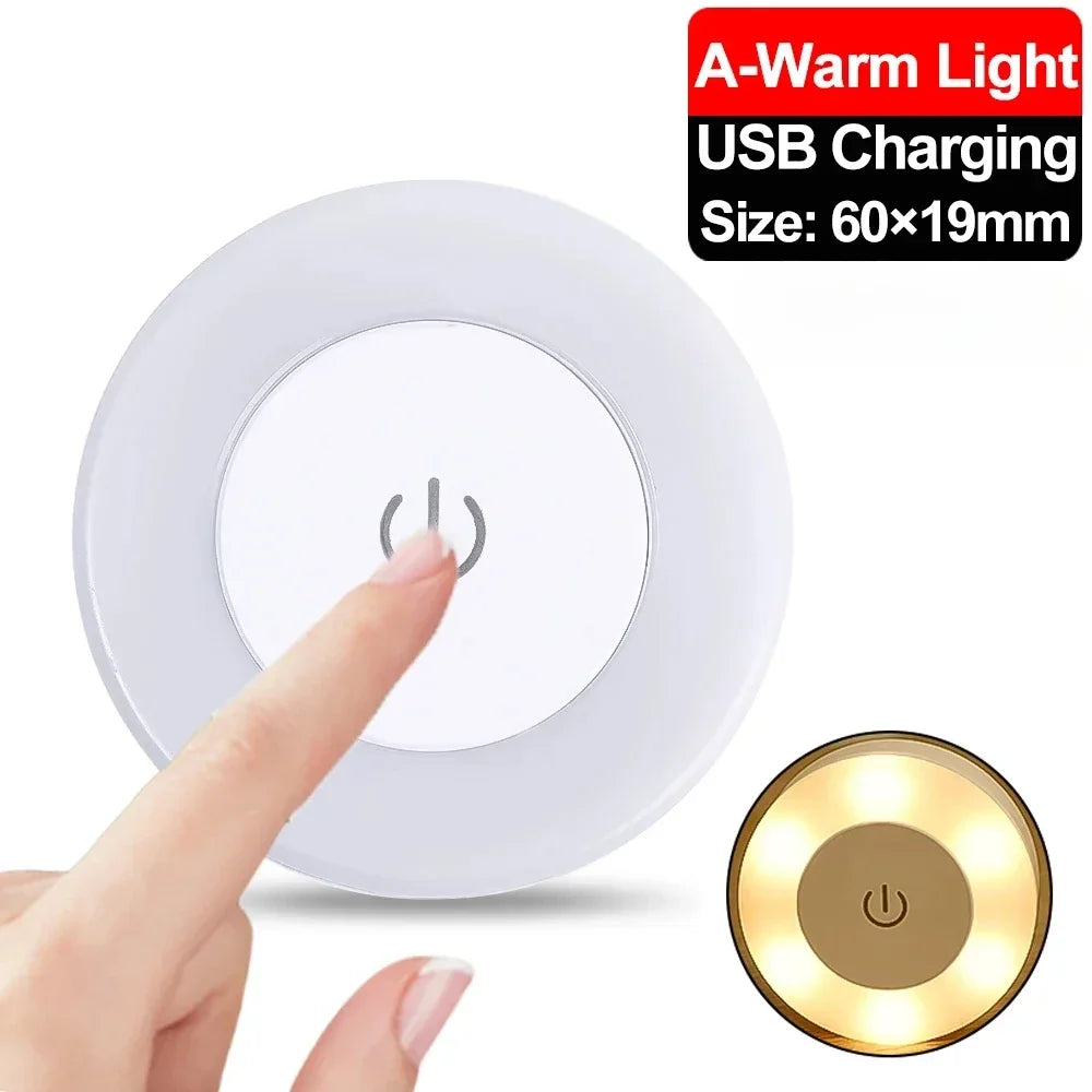 LED Portable USB Rechargeable Night Light - Cozy Lighting for Home Decor 🌟✨