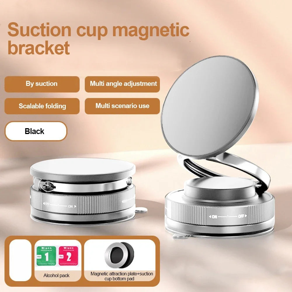 360 Degree Rotating Magnetic Mobile Phone Holder - Strong Suction Car Mount 📱✨