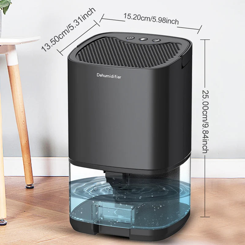 Air Dehumidifier Portable Mute Moisture Absorber - Fresh Air for Home & Office 🌬️✨