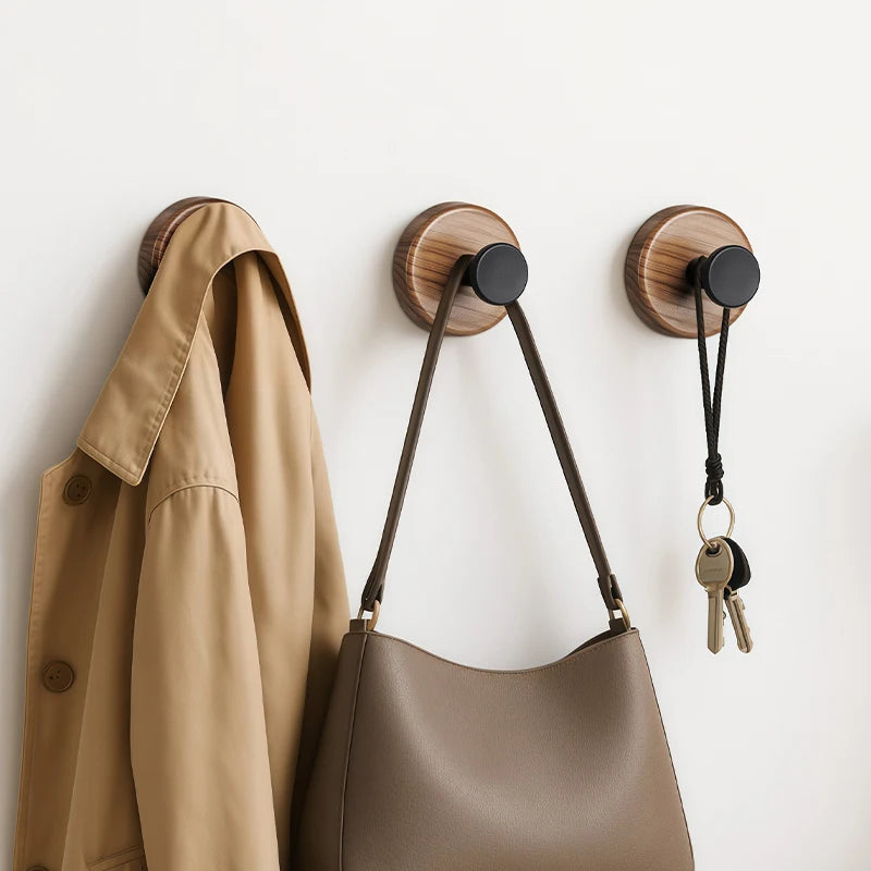Strong Suction Cup Hook | Vacuum Lock Towel Holder, Waterproof & Reusable PP, No Drilling Required